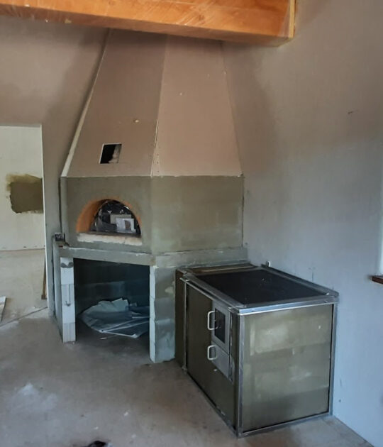 Izdelava krušne peči in štedilnika